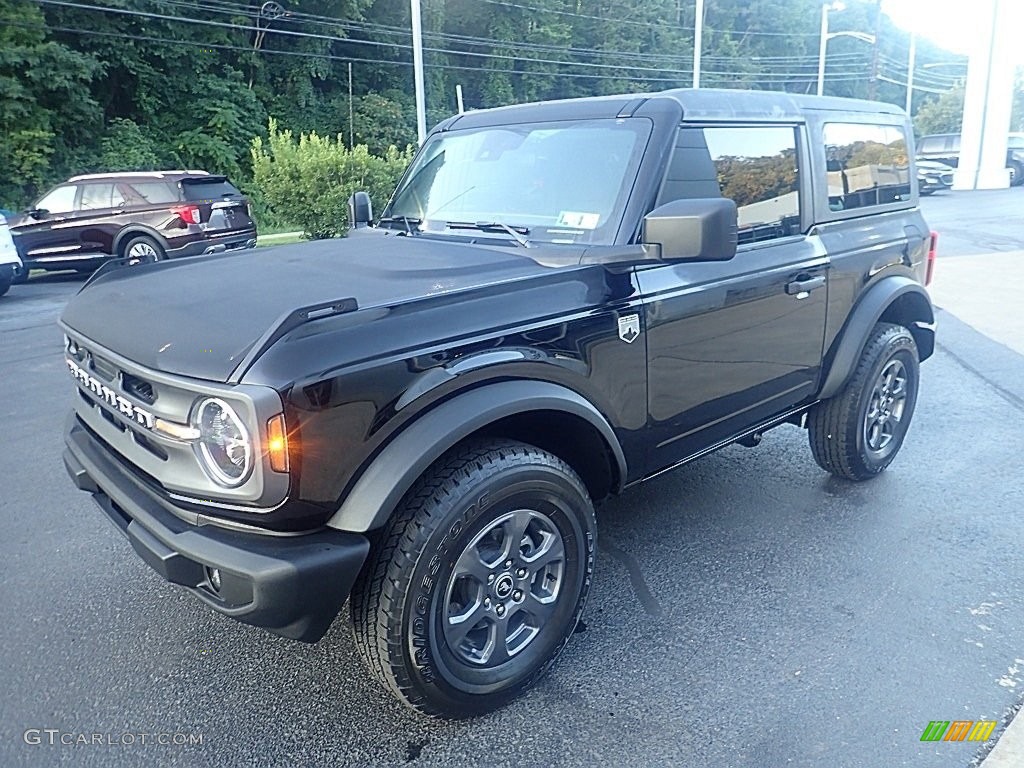 Shadow Black 2023 Ford Bronco Big Bend 4X4 2-Door Exterior Photo #146509550
