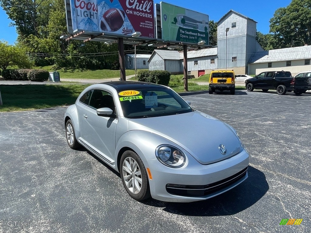 2015 Beetle TDI - Reflex Silver Metallic / Titan Black photo #8