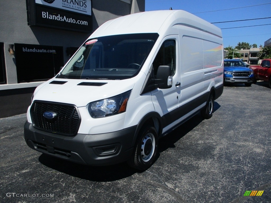 2021 Transit Van 250 HR Extended - Oxford White / Ebony photo #2