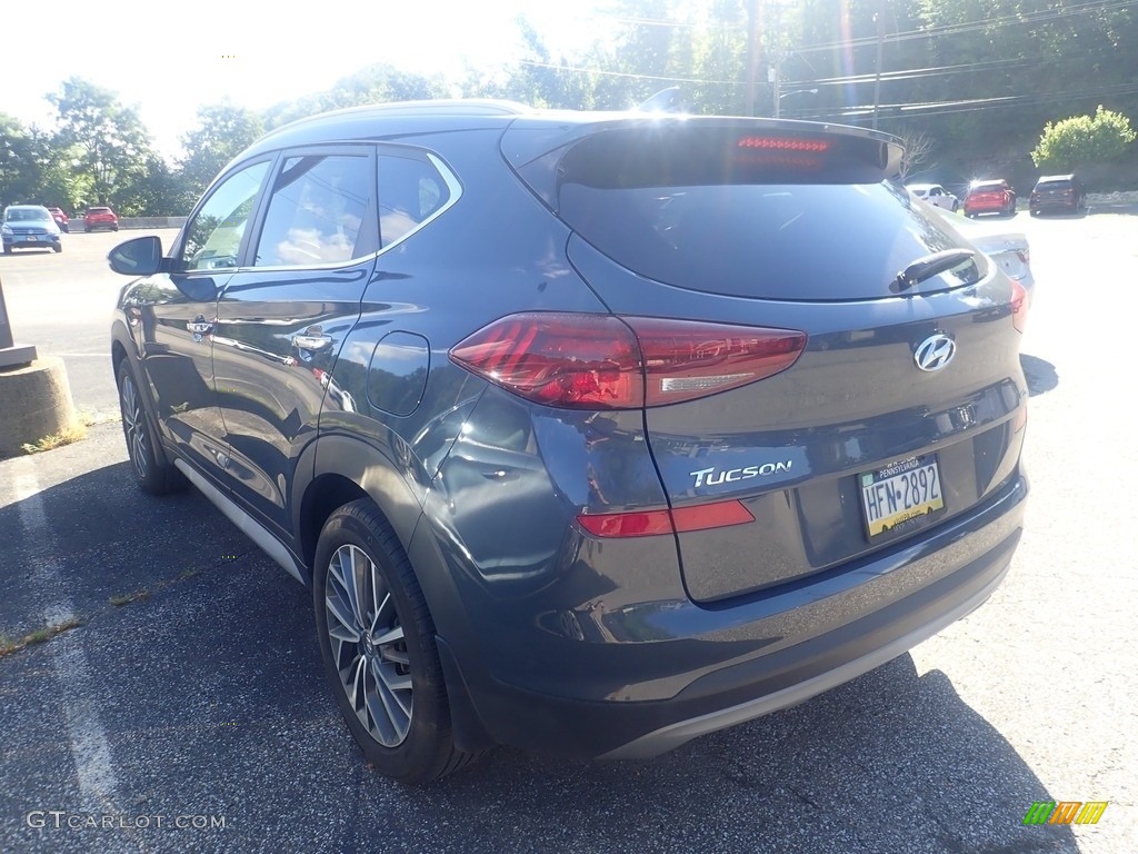 2021 Tucson Limited AWD - Dusk Blue / Black photo #2