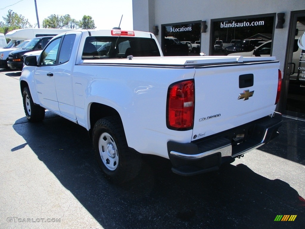 2019 Colorado WT Extended Cab - Summit White / Jet Black/Dark Ash photo #3