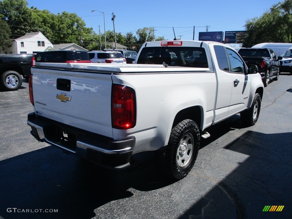2019 Colorado WT Extended Cab - Summit White / Jet Black/Dark Ash photo #4