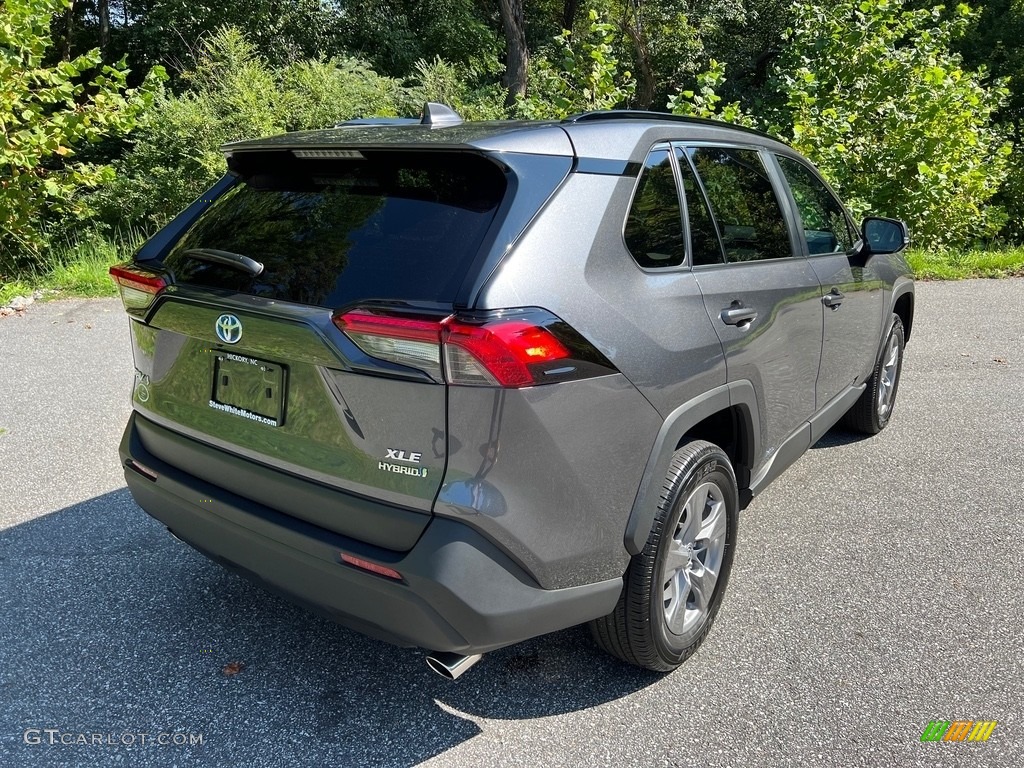 2022 RAV4 XLE AWD Hybrid - Magnetic Gray Metallic / Black photo #6