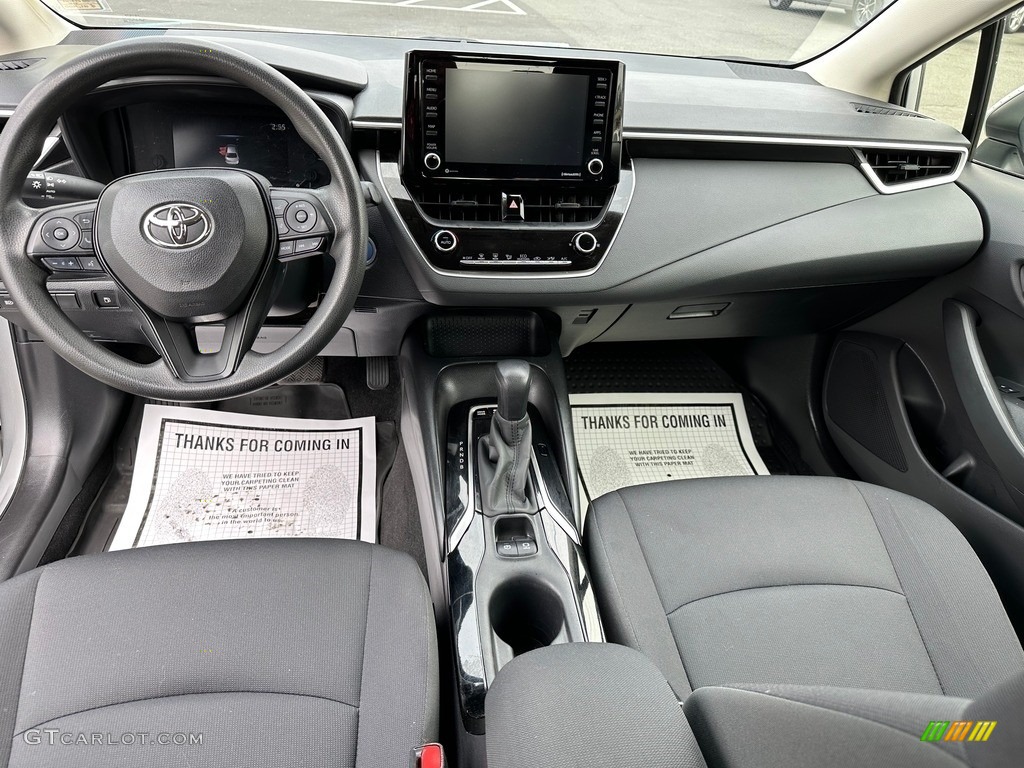 Black Interior 2022 Toyota Corolla LE Hybrid Photo #146511536