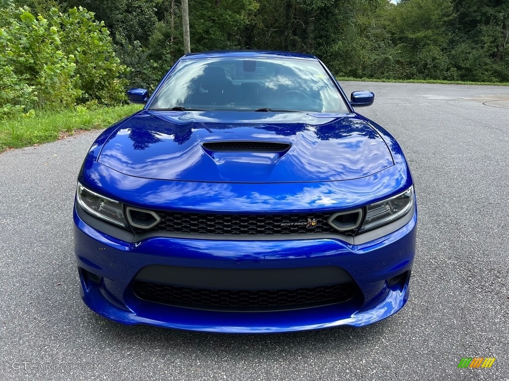2021 Charger Scat Pack - Indigo Blue / Black photo #3