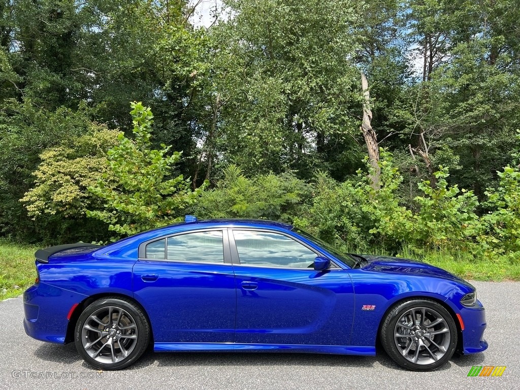 2021 Charger Scat Pack - Indigo Blue / Black photo #5