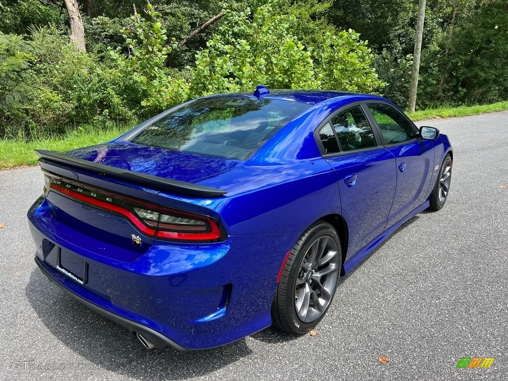 2021 Charger Scat Pack - Indigo Blue / Black photo #6