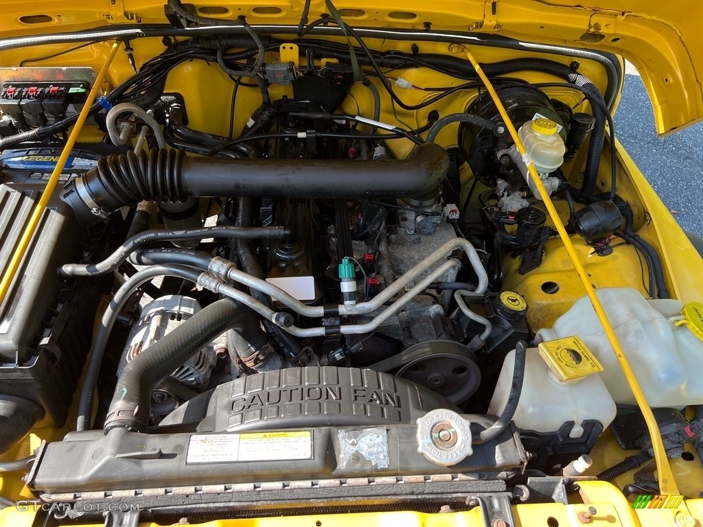 2006 Jeep Wrangler X 4x4 4.0 Liter OHV 12V Inline 6 Cylinder Engine Photo #146511824
