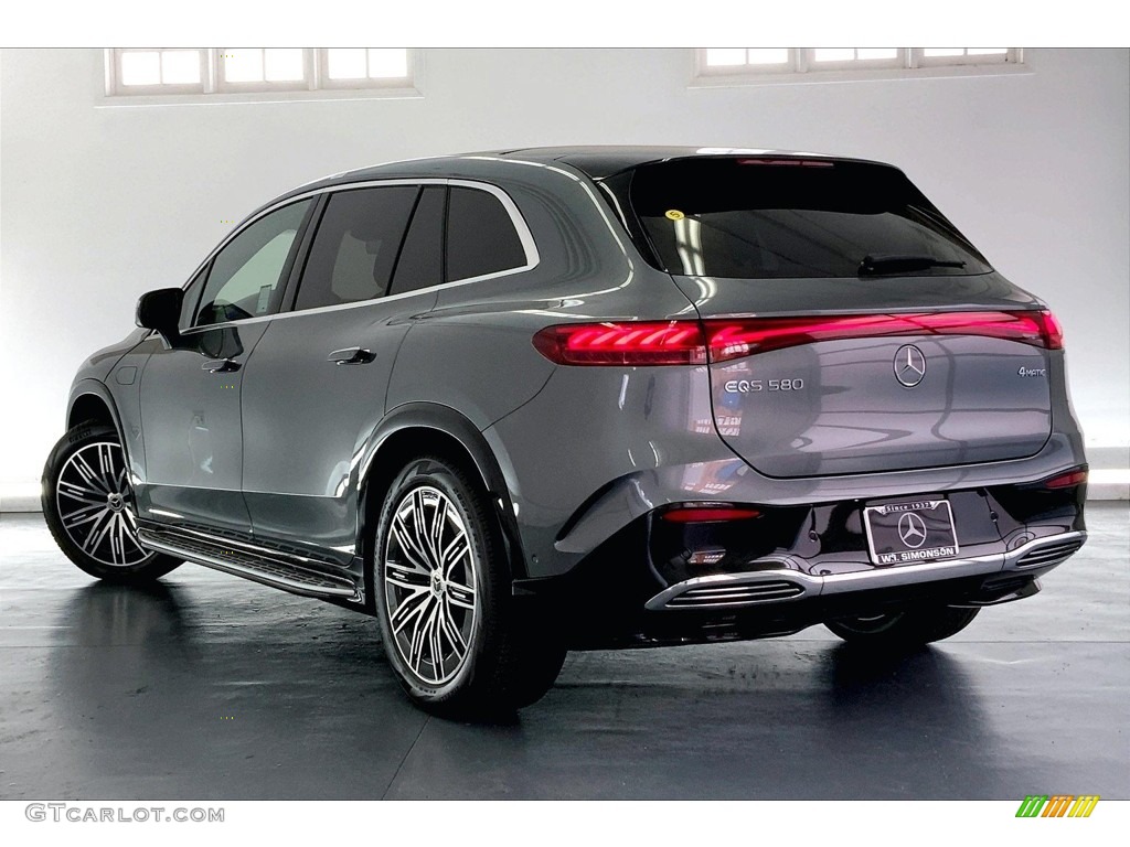 2023 EQS 580 4Matic SUV - Selenite Gray Metallic / Black/Space Gray photo #2