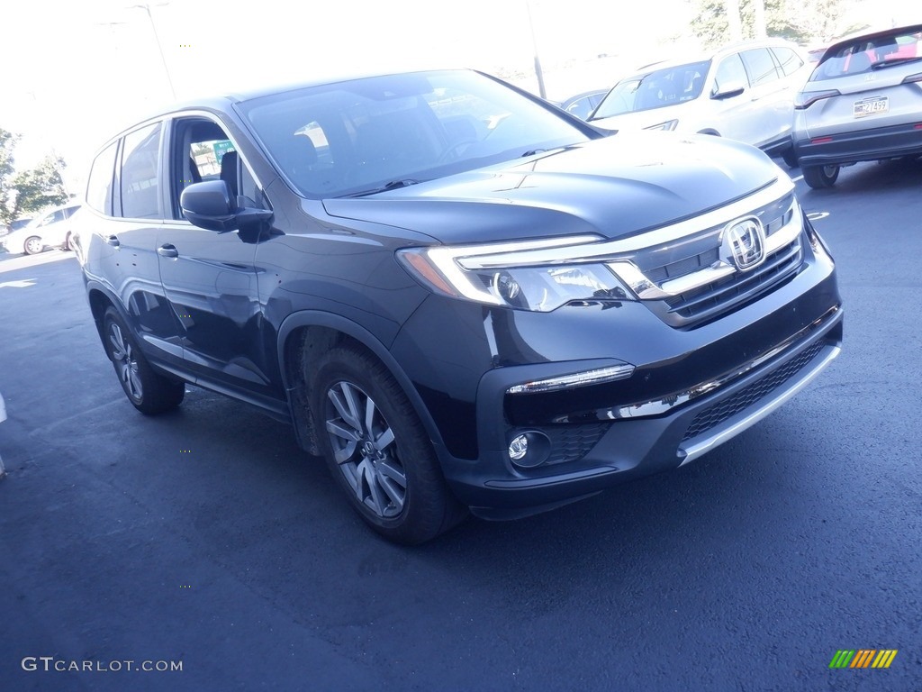 2020 Pilot EX-L AWD - Crystal Black Pearl / Black photo #3
