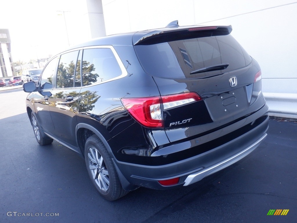 2020 Pilot EX-L AWD - Crystal Black Pearl / Black photo #8