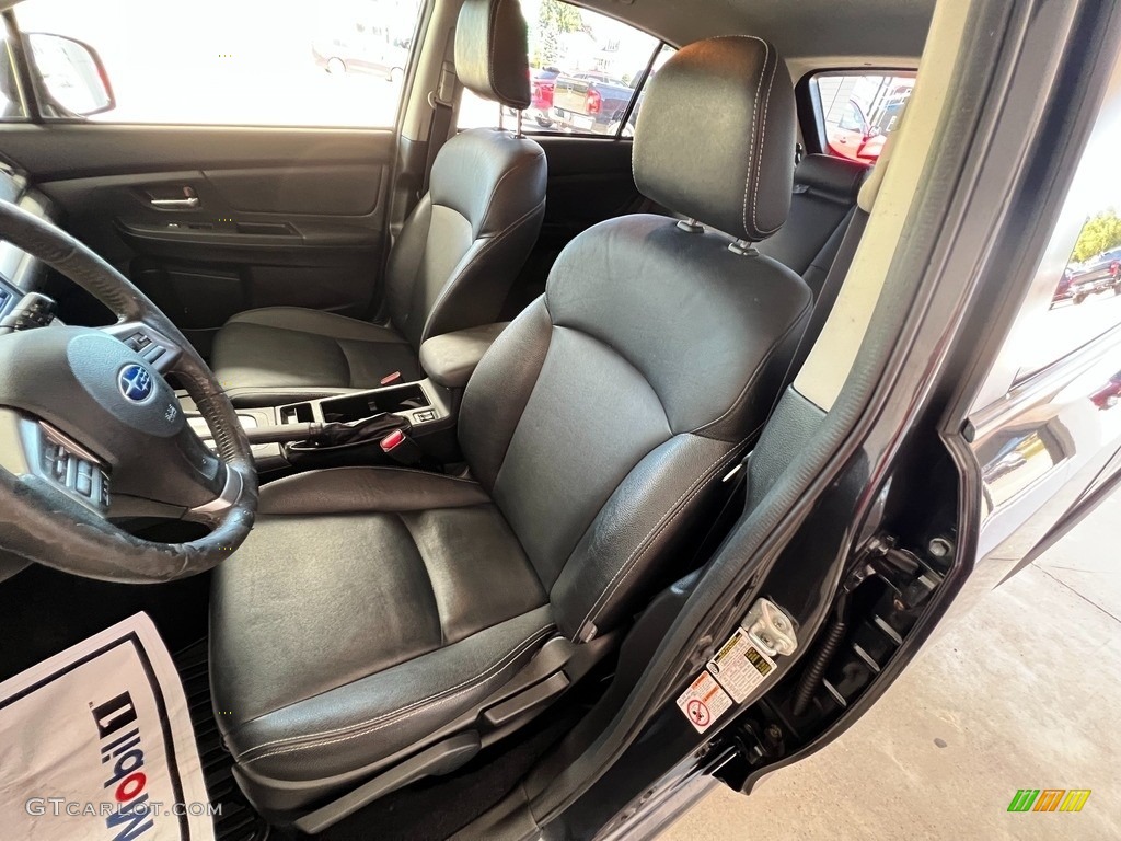 2014 XV Crosstrek 2.0i Limited - Dark Gray Metallic / Black photo #15