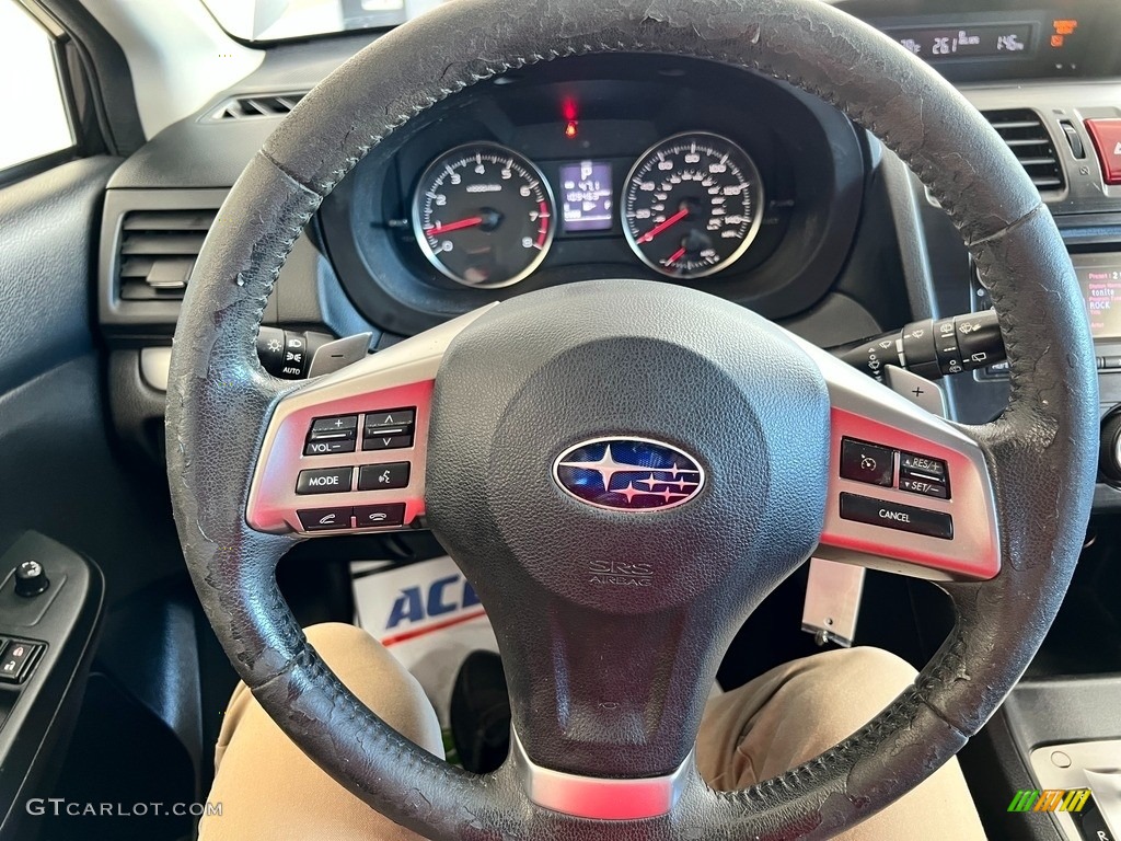 2014 XV Crosstrek 2.0i Limited - Dark Gray Metallic / Black photo #17
