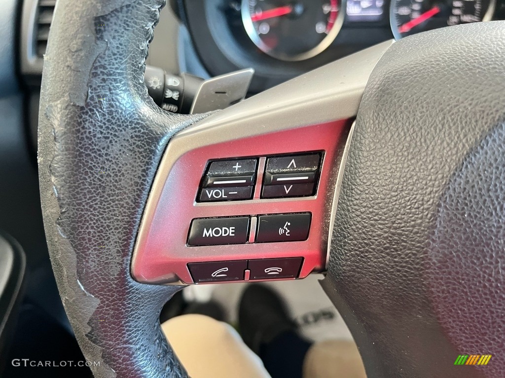 2014 XV Crosstrek 2.0i Limited - Dark Gray Metallic / Black photo #18