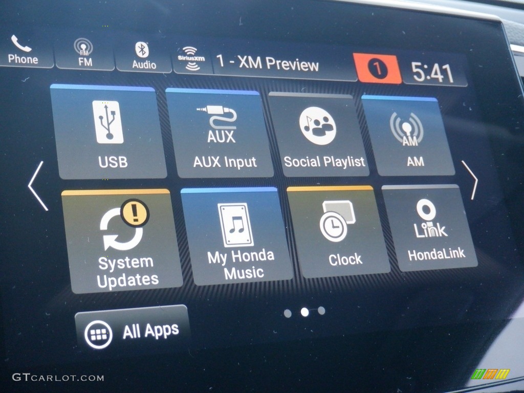 2020 Pilot EX-L AWD - Crystal Black Pearl / Black photo #19