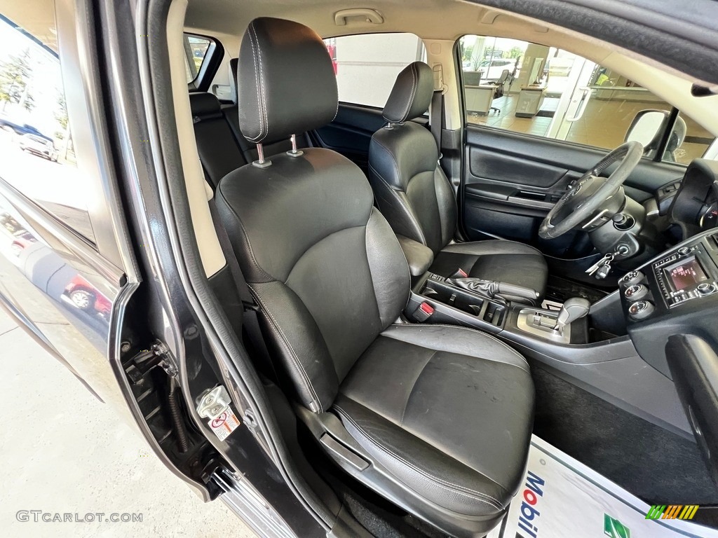 2014 XV Crosstrek 2.0i Limited - Dark Gray Metallic / Black photo #24