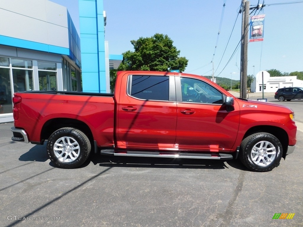 2023 Silverado 1500 LT Crew Cab 4x4 - Radiant Red Tintcoat / Jet Black photo #3