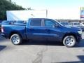 Patriot Blue Pearl 2024 Ram 1500 Big Horn Crew Cab 4x4 Exterior