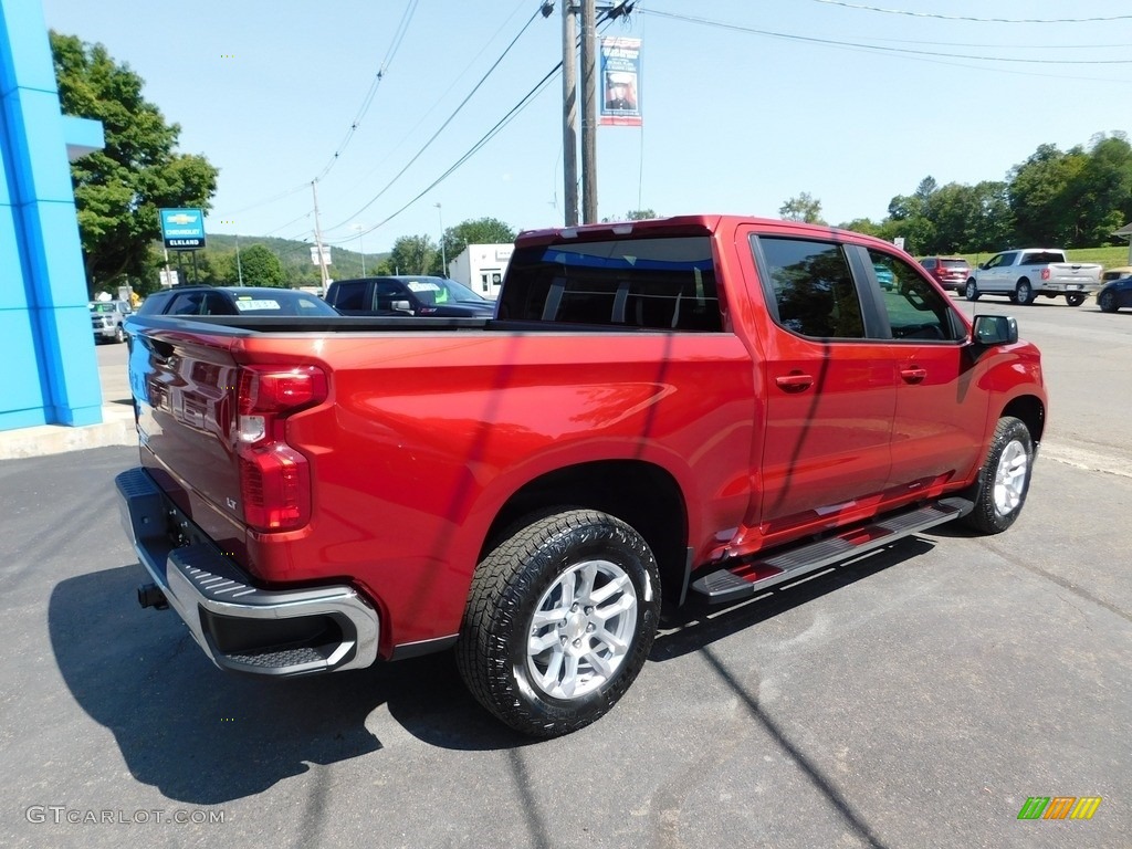 2023 Silverado 1500 LT Crew Cab 4x4 - Radiant Red Tintcoat / Jet Black photo #4