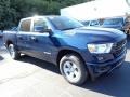 Patriot Blue Pearl 2024 Ram 1500 Big Horn Crew Cab 4x4 Exterior