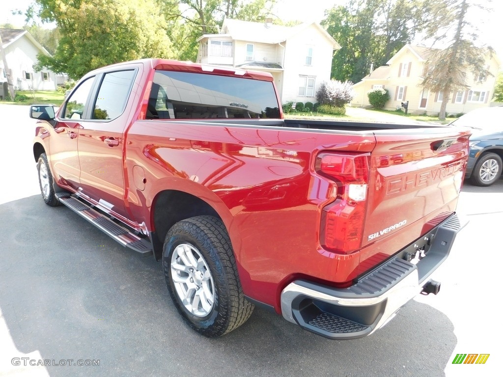 2023 Silverado 1500 LT Crew Cab 4x4 - Radiant Red Tintcoat / Jet Black photo #7
