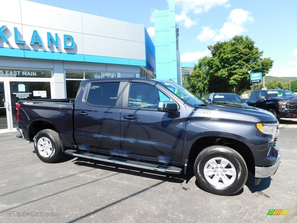 2023 Silverado 1500 LT Crew Cab 4x4 - Dark Ash Metallic / Jet Black photo #3