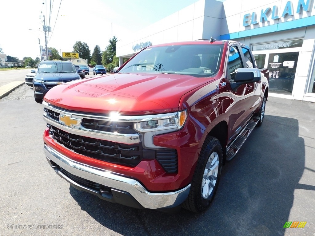 2023 Silverado 1500 LT Crew Cab 4x4 - Radiant Red Tintcoat / Jet Black photo #11