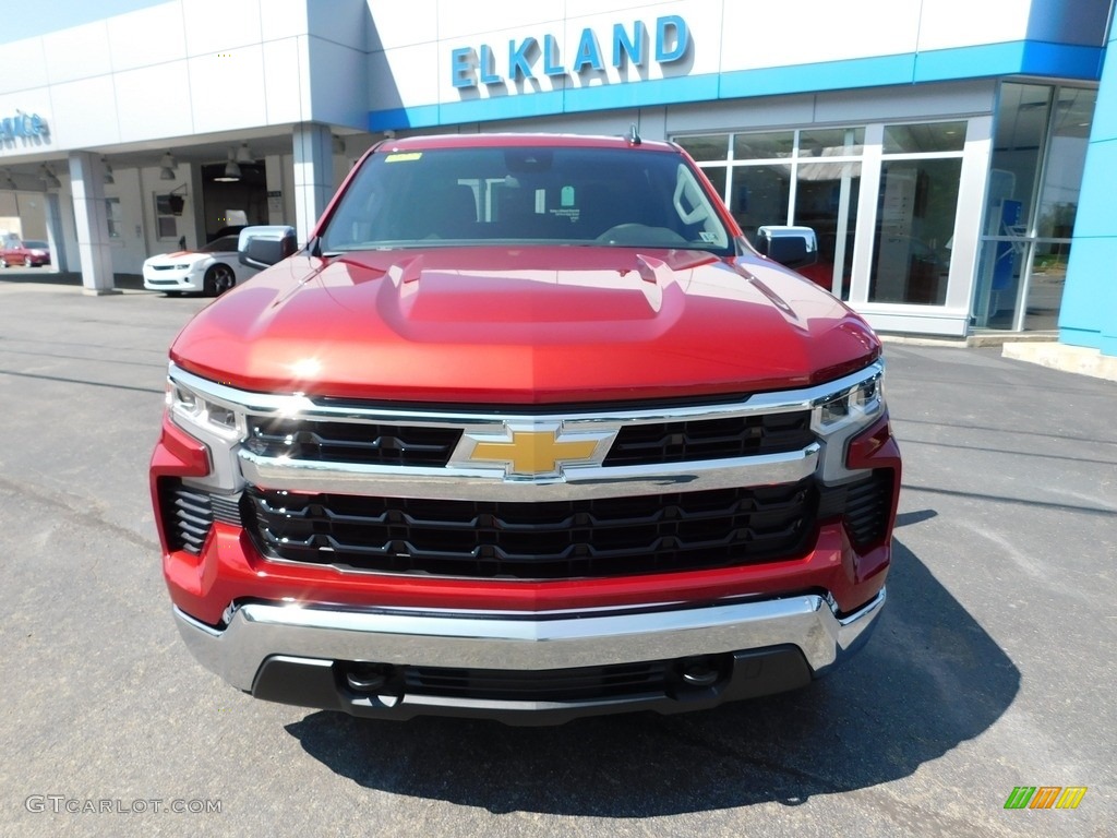 2023 Silverado 1500 LT Crew Cab 4x4 - Radiant Red Tintcoat / Jet Black photo #12