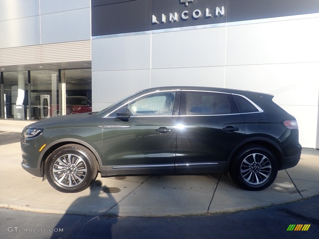 Gilded Green Metallic 2022 Lincoln Nautilus Standard AWD Exterior Photo #146513061
