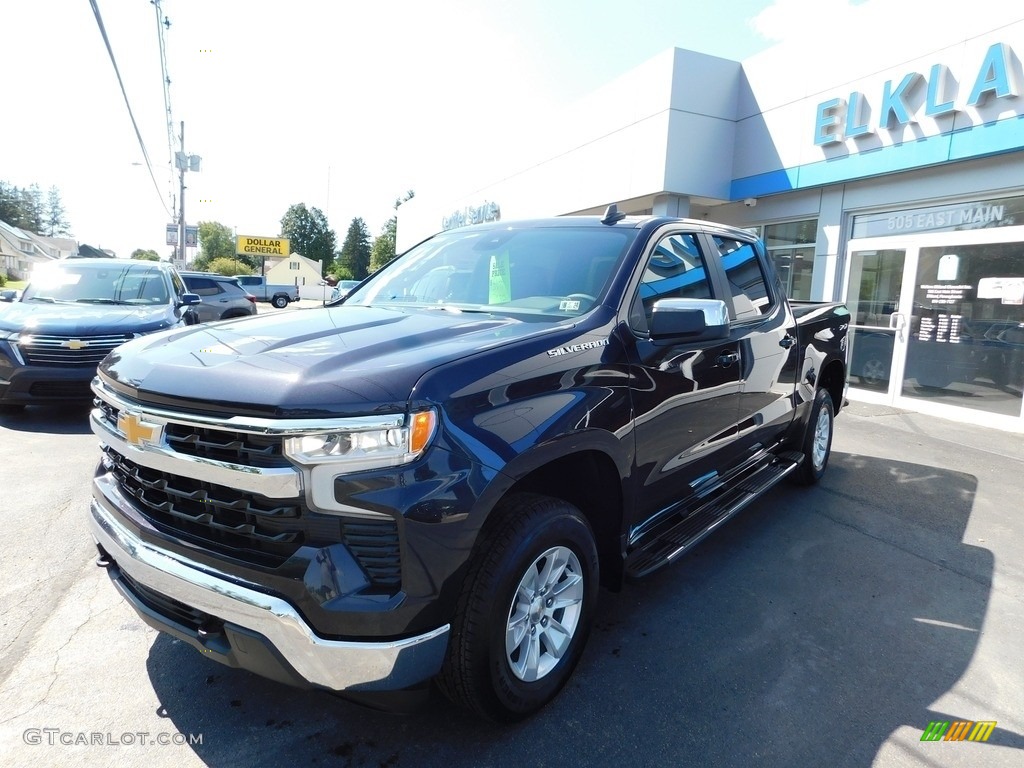 2023 Silverado 1500 LT Crew Cab 4x4 - Dark Ash Metallic / Jet Black photo #13