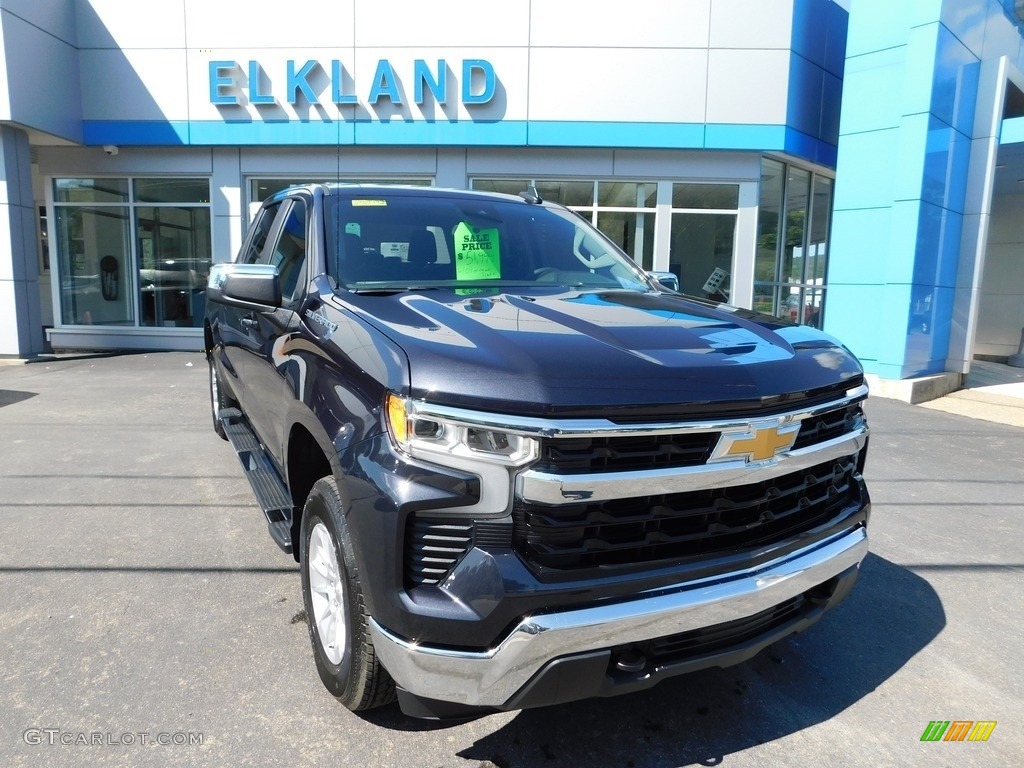2023 Silverado 1500 LT Crew Cab 4x4 - Dark Ash Metallic / Jet Black photo #16