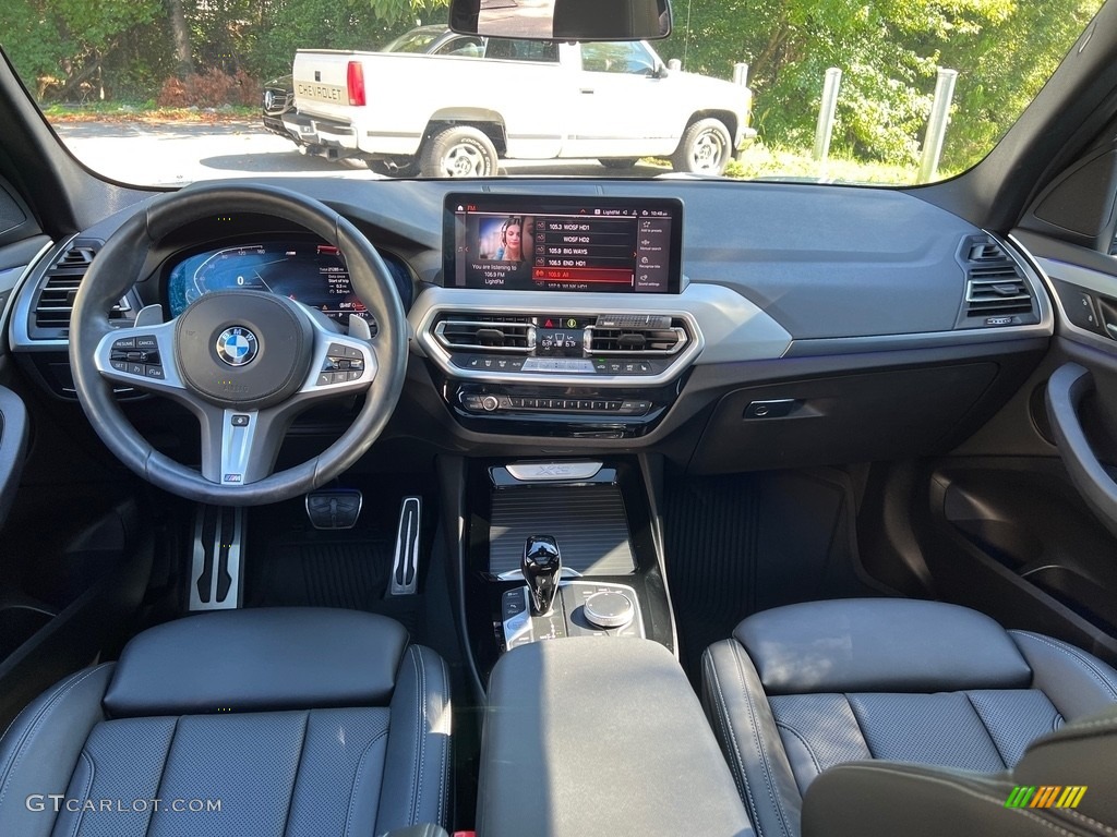 Black Interior 2022 BMW X3 xDrive30i Photo #146513341