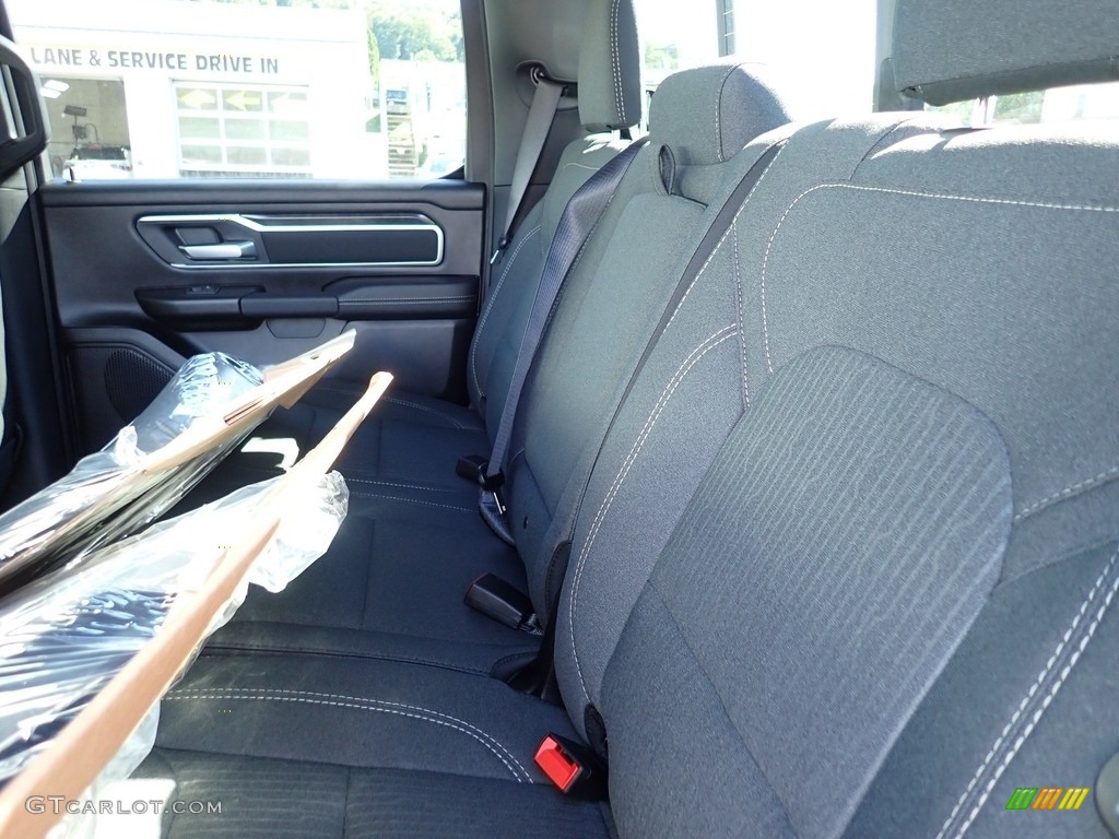 Black Interior 2023 Ram 1500 Big Horn Night Edition Crew Cab 4x4 Photo #146513765
