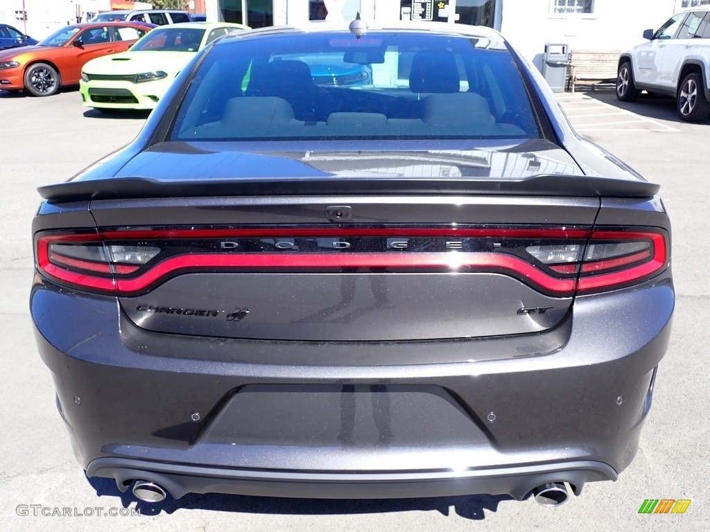 2023 Charger GT Blacktop AWD - Granite Pearl / Black photo #4