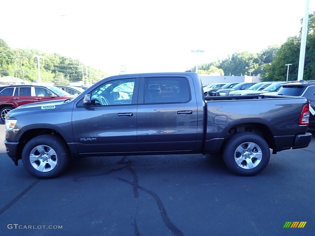 Granite Crystal Metallic 2024 Ram 1500 Big Horn Crew Cab 4x4 Exterior Photo #146514049
