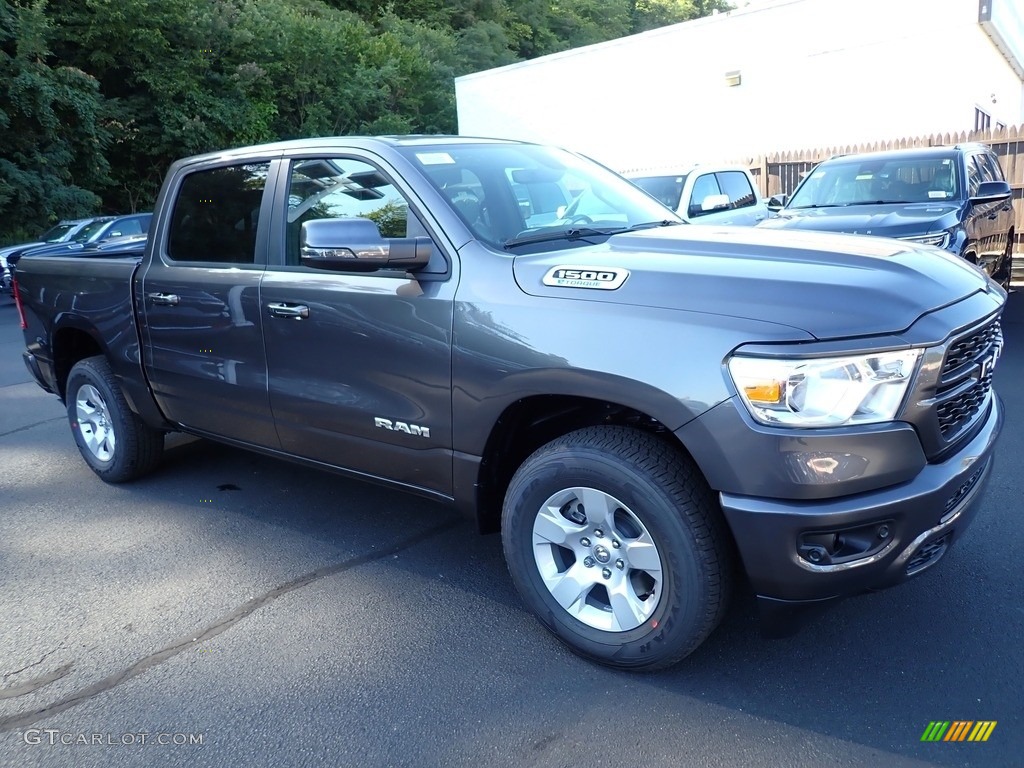 Granite Crystal Metallic 2024 Ram 1500 Big Horn Crew Cab 4x4 Exterior Photo #146514193