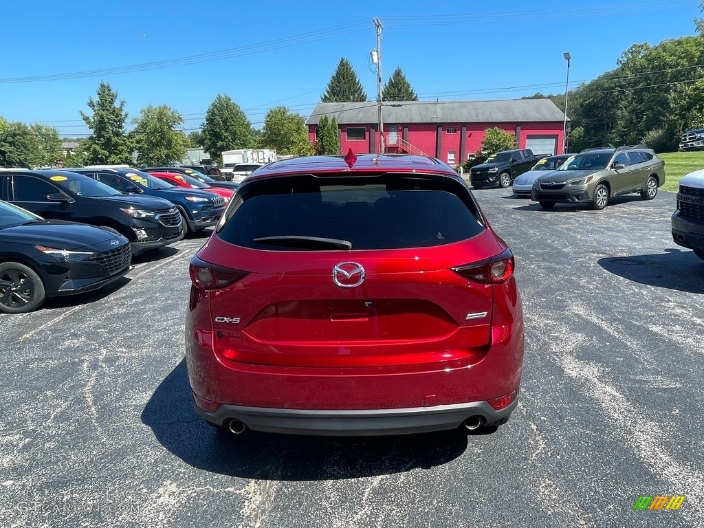 2018 CX-5 Touring - Soul Red Crystal Metallic / Black photo #4