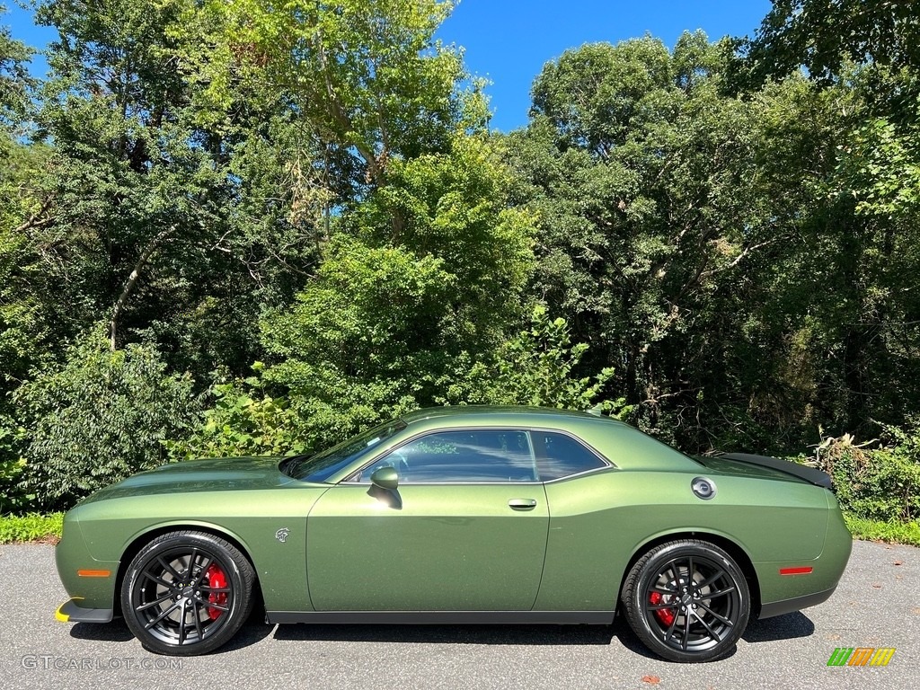 2023 Challenger SRT Hellcat JailBreak - F8 Green / Black photo #1