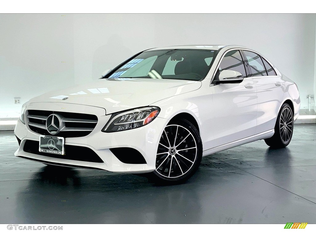 Polar White 2019 Mercedes-Benz C 300 Sedan Exterior Photo #146514476