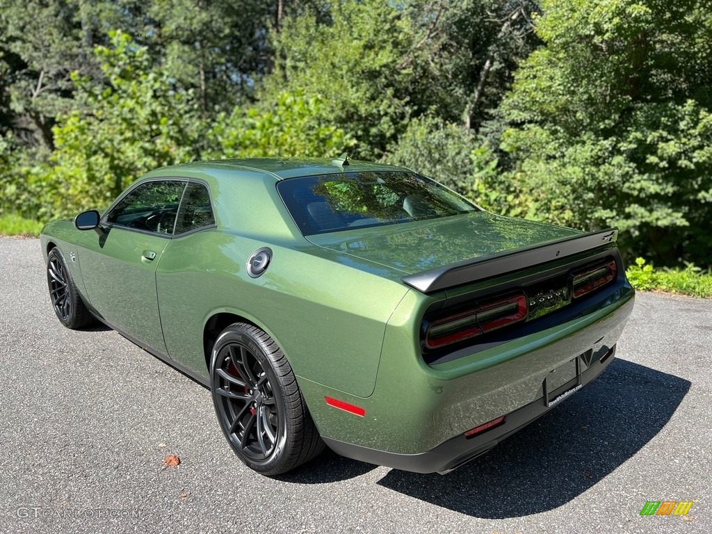2023 Challenger SRT Hellcat JailBreak - F8 Green / Black photo #8