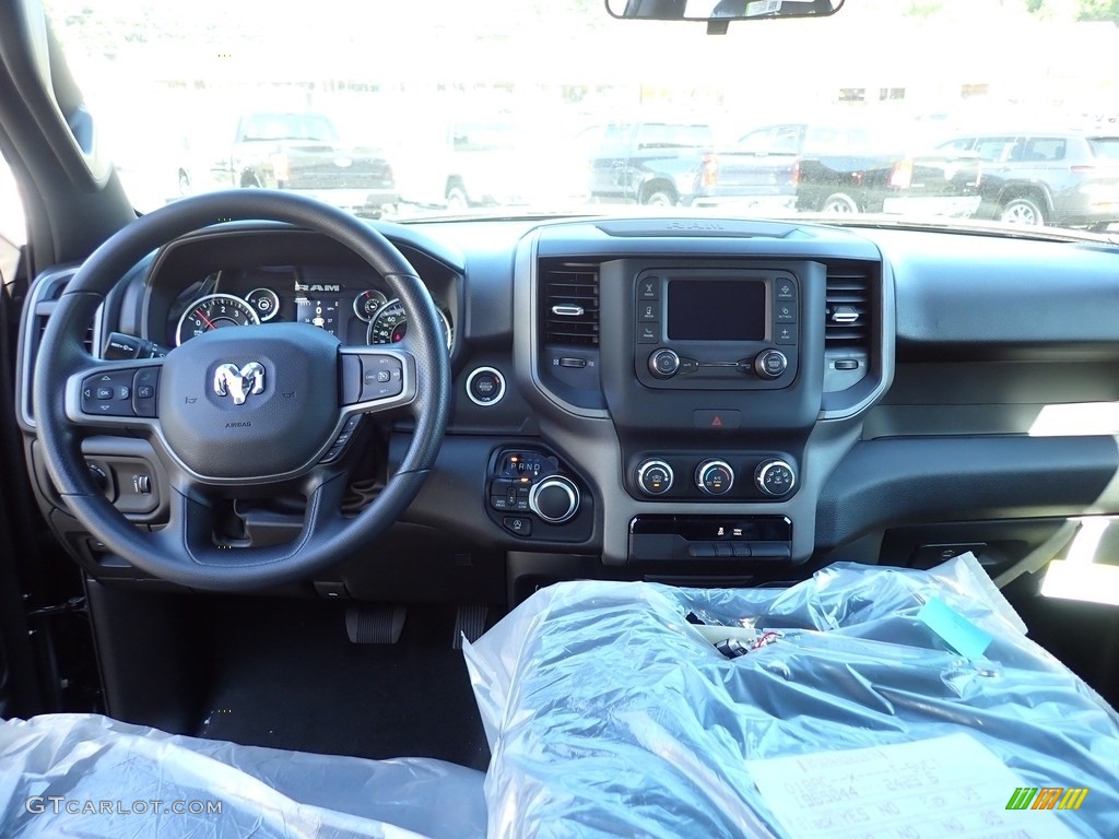 2024 Ram 1500 Tradesman Crew Cab 4x4 Black Dashboard Photo #146514644