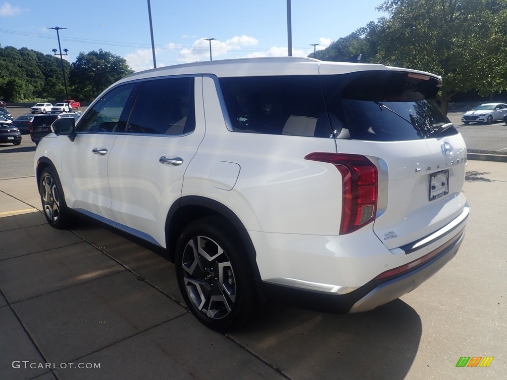2024 Palisade Limited AWD - Hyper White / Navy/Beige photo #5