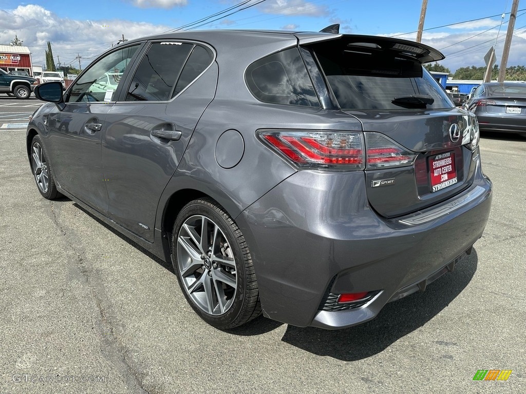 2015 CT 200h Hybrid - Nebula Gray Pearl / Black photo #4