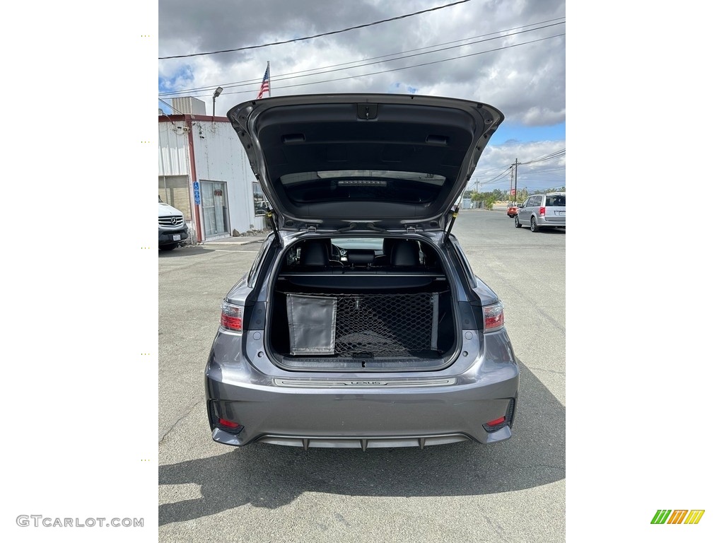2015 CT 200h Hybrid - Nebula Gray Pearl / Black photo #7