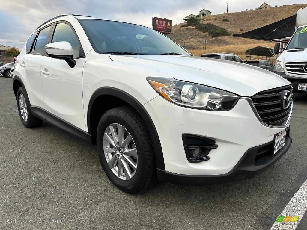 2016 CX-5 Touring - Crystal White Pearl Mica / Sand photo #1