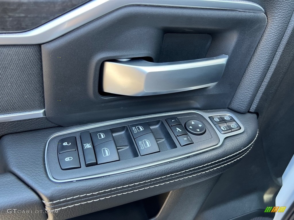 2024 Ram 2500 Big Horn Crew Cab 4x4 Diesel Gray/Black Door Panel Photo #146515144