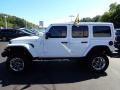 2021 Bright White Jeep Wrangler Unlimited Sahara 4x4  photo #2