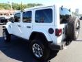 2021 Bright White Jeep Wrangler Unlimited Sahara 4x4  photo #3