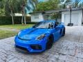 Shark Blue 2023 Porsche 718 Cayman GT4 Exterior