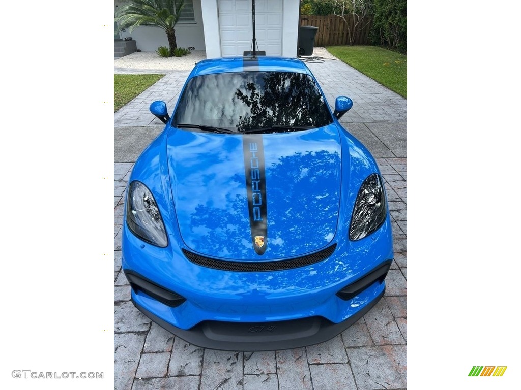 Shark Blue 2023 Porsche 718 Cayman GT4 Exterior Photo #146516291